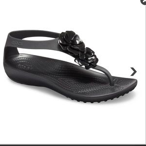 Brand New w/Tag Crocs Embellished Serena Sandal 10